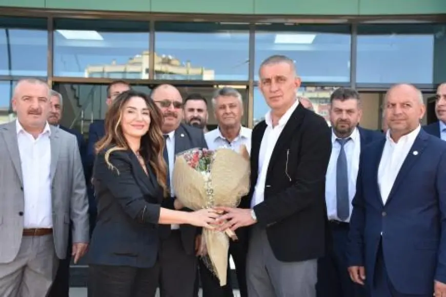 TFF Başkanı Hacıosmanoğlu’ndan Manisa FK’ya Ziyaret