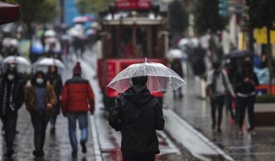 Meteoroloji’den bazı bölgelere gök gürültülü sağanak yağış uyarısı